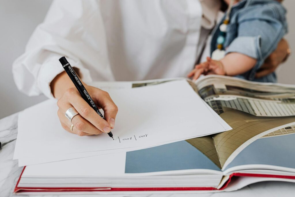 Vienna mother baby paperwork
