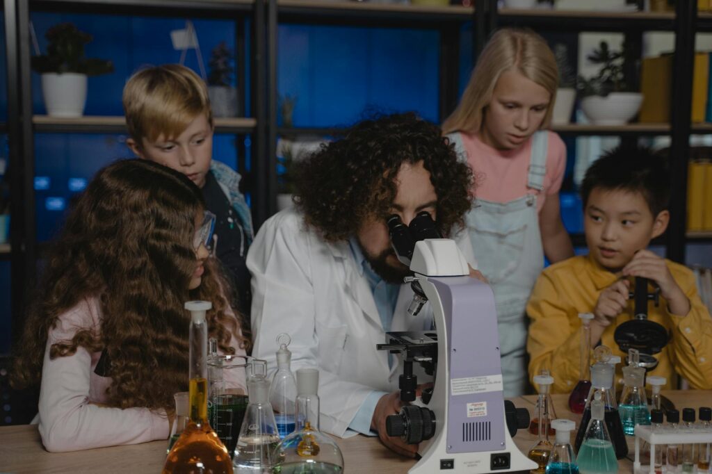 preschool science experiment children