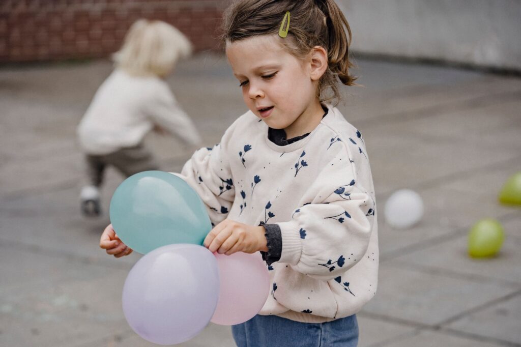Frankfurt daycare children playing