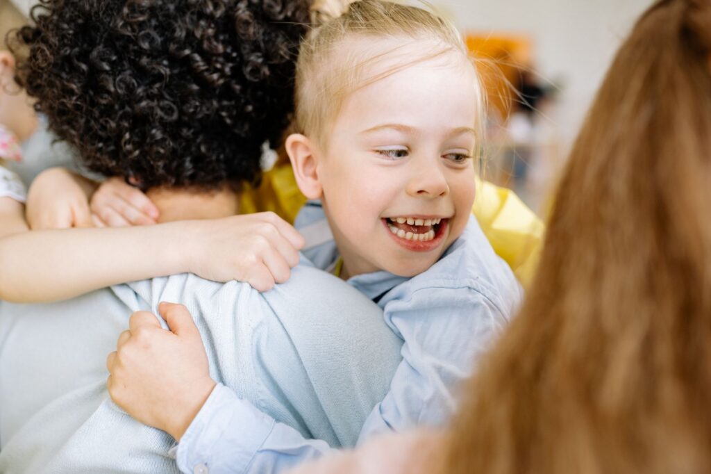 Duesseldorf kindergarten children parents