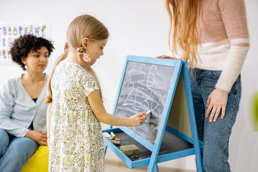 German kindergarten children language