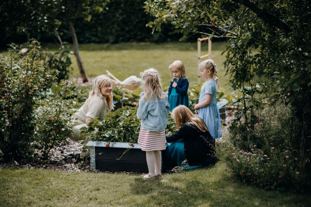 Kinder Garten Gemüse pflanzen München Kita Natur