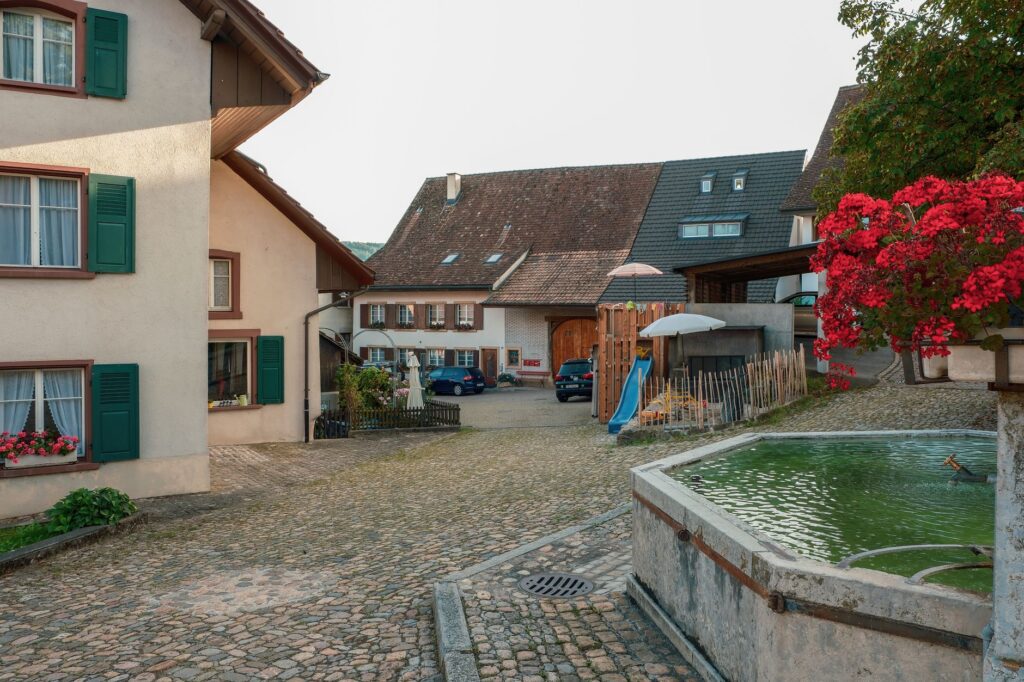 Feldkirch Vorarlberg old town children