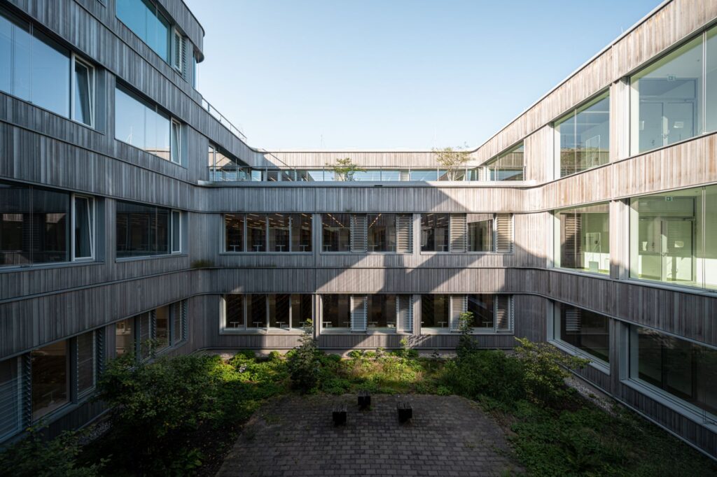 modern wooden kindergarten architecture