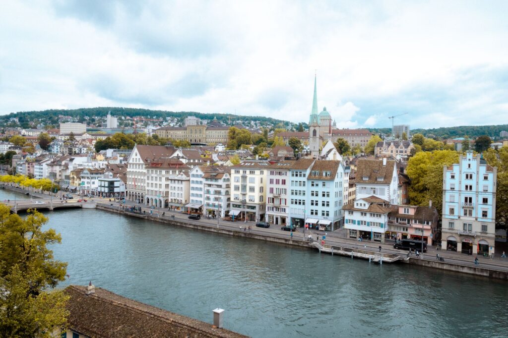 Zurich kindergarten children outdoor