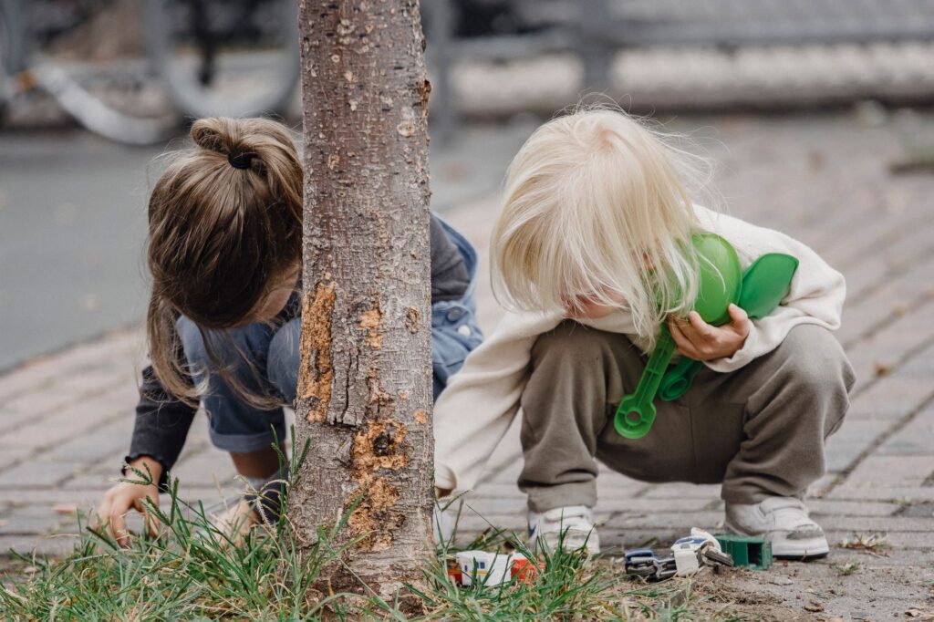 children playing daycare Switzerland